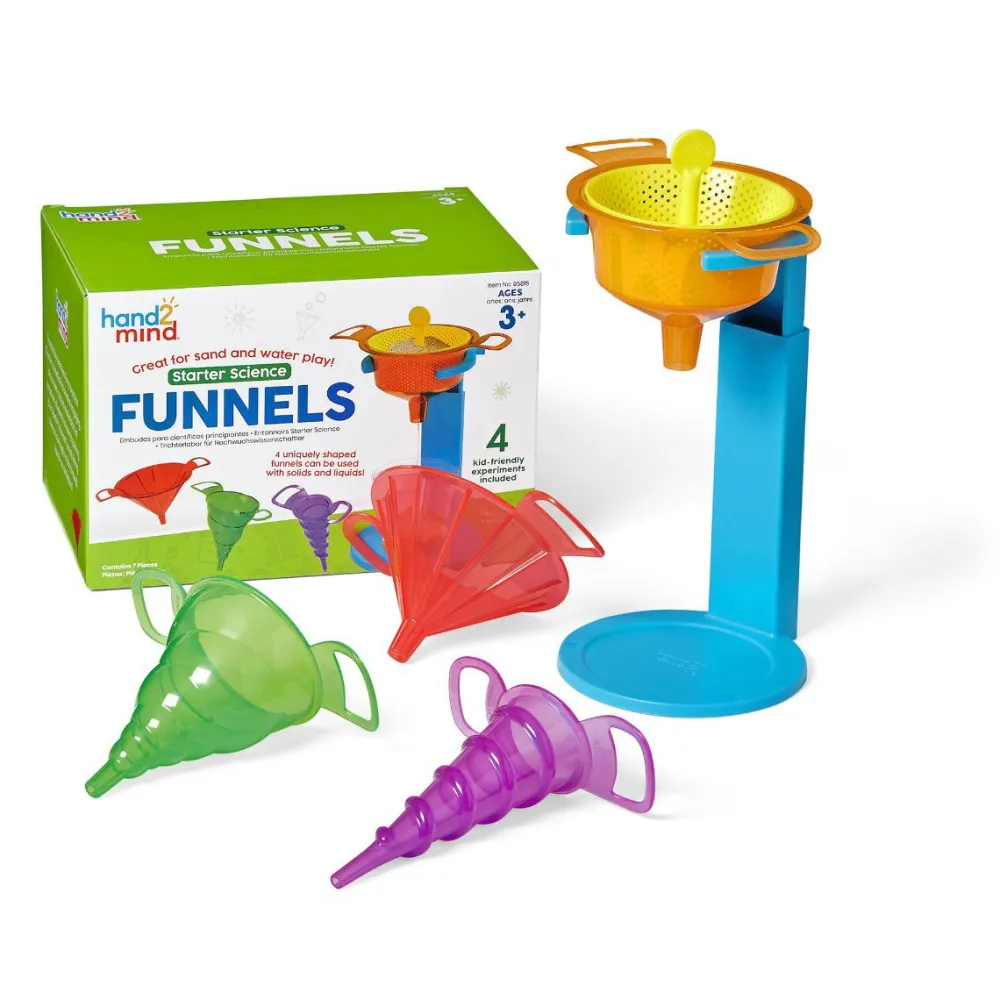 Sale Learning Resources Videnskab for begyndere - Tragtsæt, 5 dele