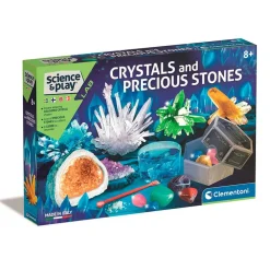 Hot Clementoni Videnskabssæt - Krystaller og ædelsten