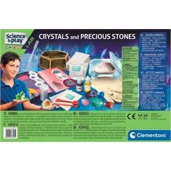 Hot Clementoni Videnskabssæt - Krystaller og ædelsten