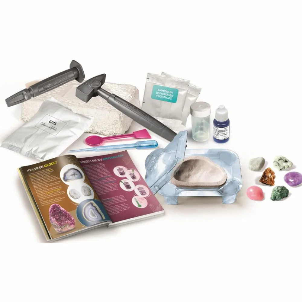 Best Clementoni Videnskabssæt - Mineraler & geoder