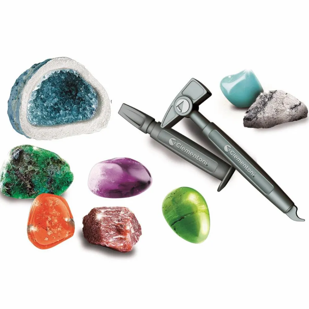 Best Clementoni Videnskabssæt - Mineraler & geoder