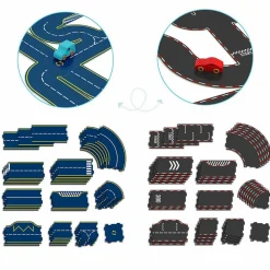 Hot Vilac ity - Dobbeltsidet bilbane, 42 dele