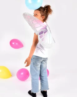 Sale Den Goda Fen Vingesæt med sølv glitter