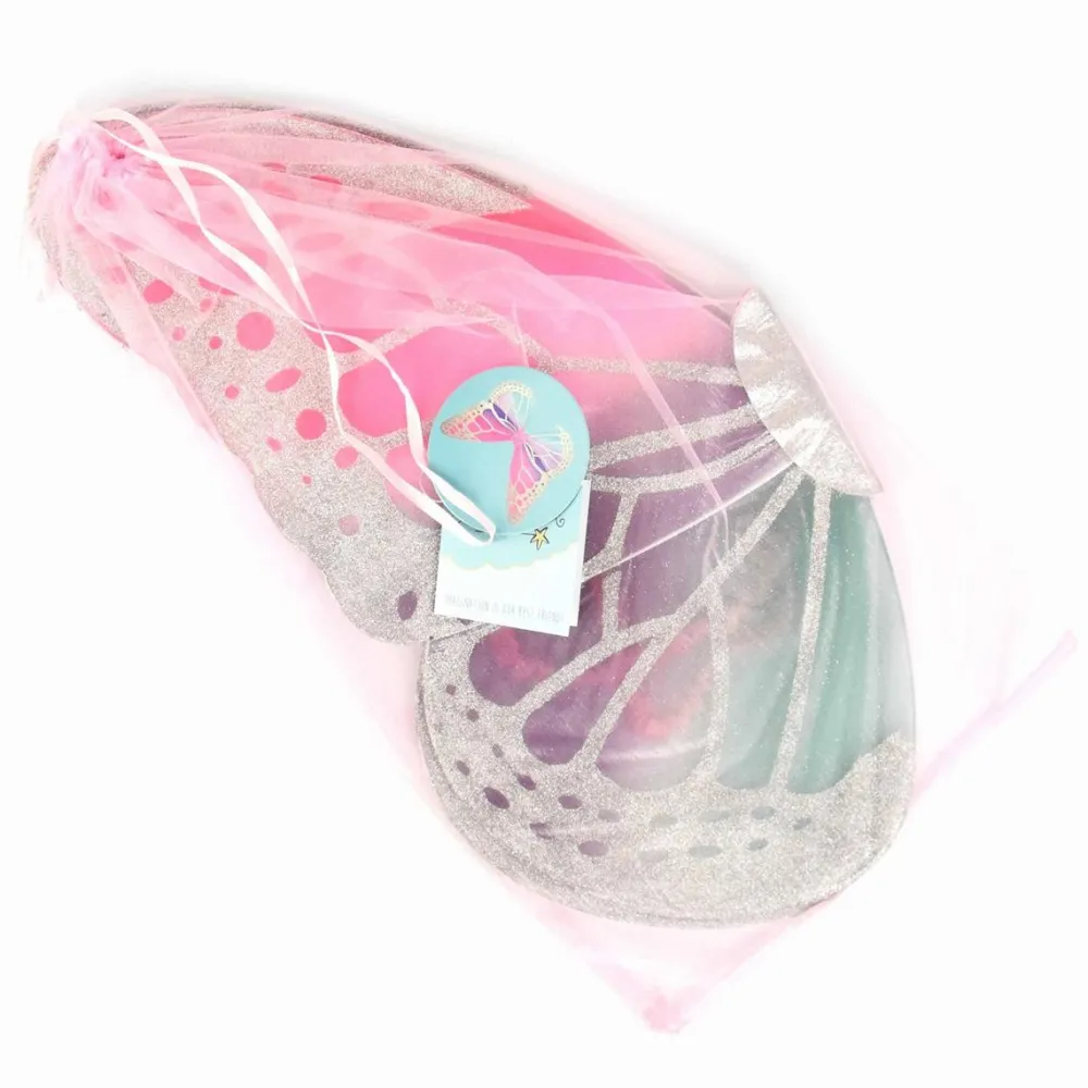 Sale Den Goda Fen Vingesæt med sølv glitter