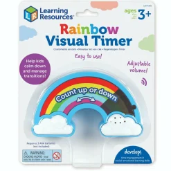 New Learning Resources Visuel timer - Regnbue