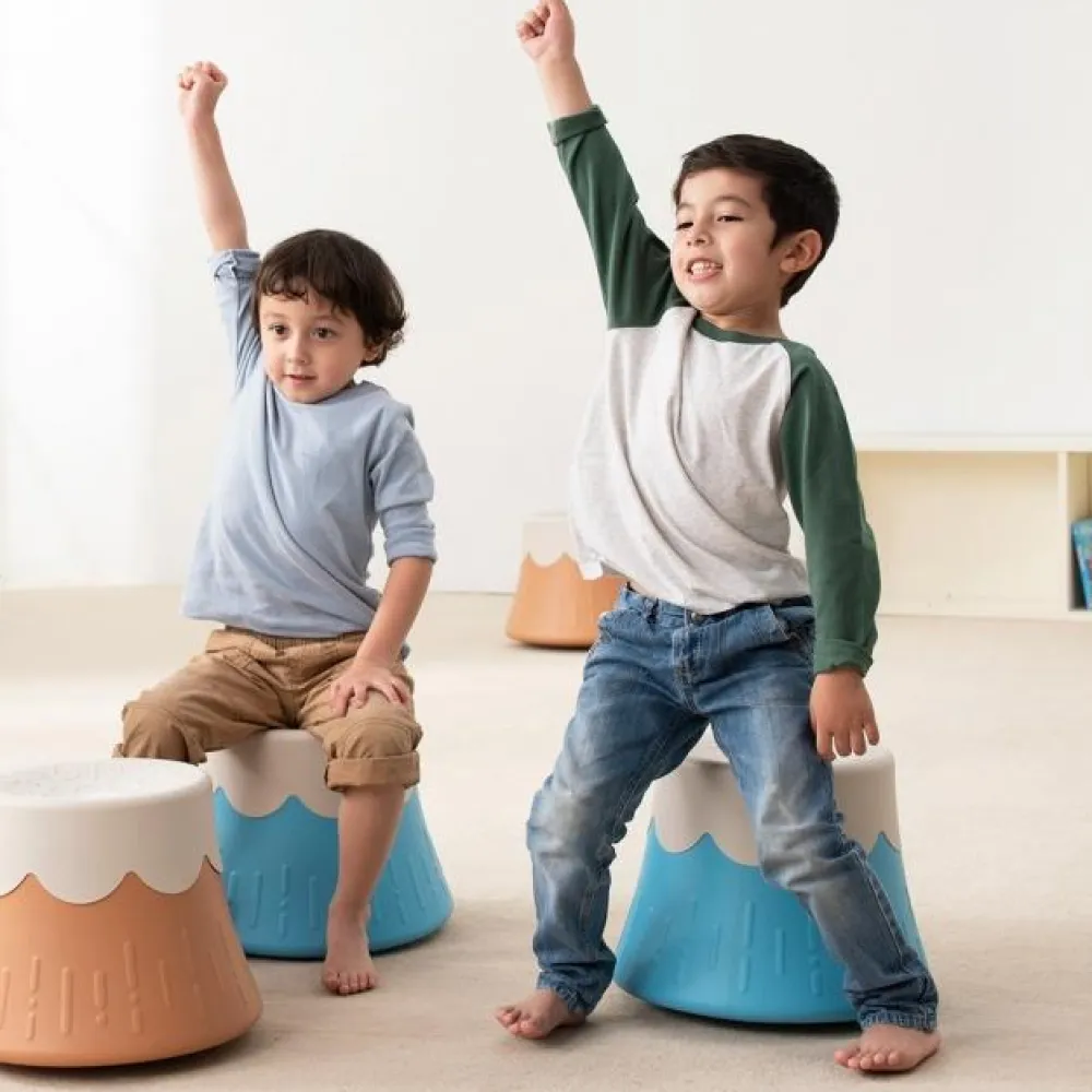 Clearance Vuggende vulkan stol/skammel til børn