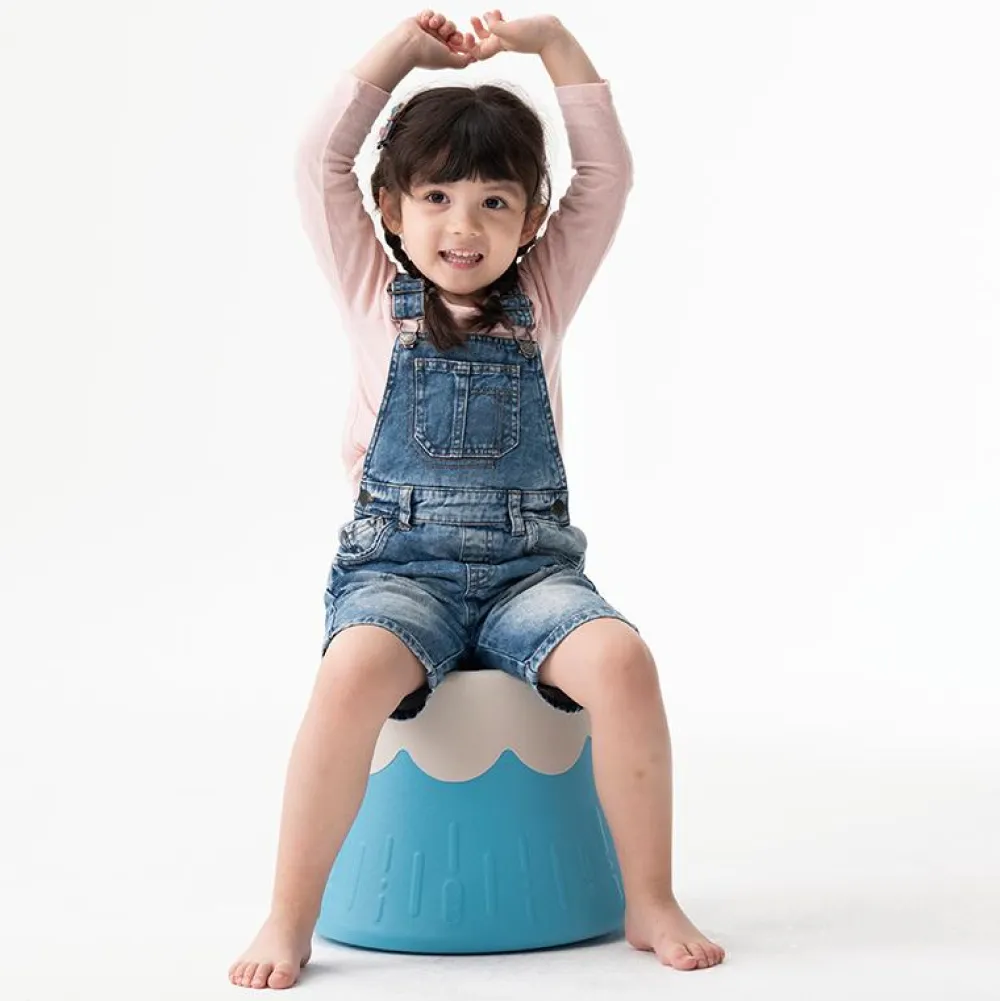 Clearance Vuggende vulkan stol/skammel til børn