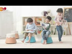 Clearance Vuggende vulkan stol/skammel til børn