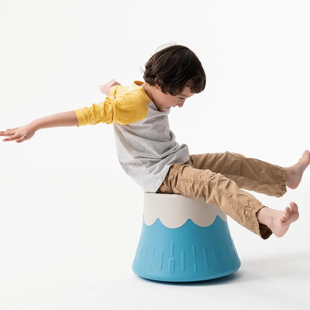 Clearance Vuggende vulkan stol/skammel til børn