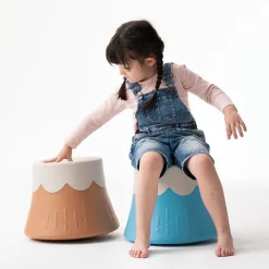 Clearance Vuggende vulkan stol/skammel til børn