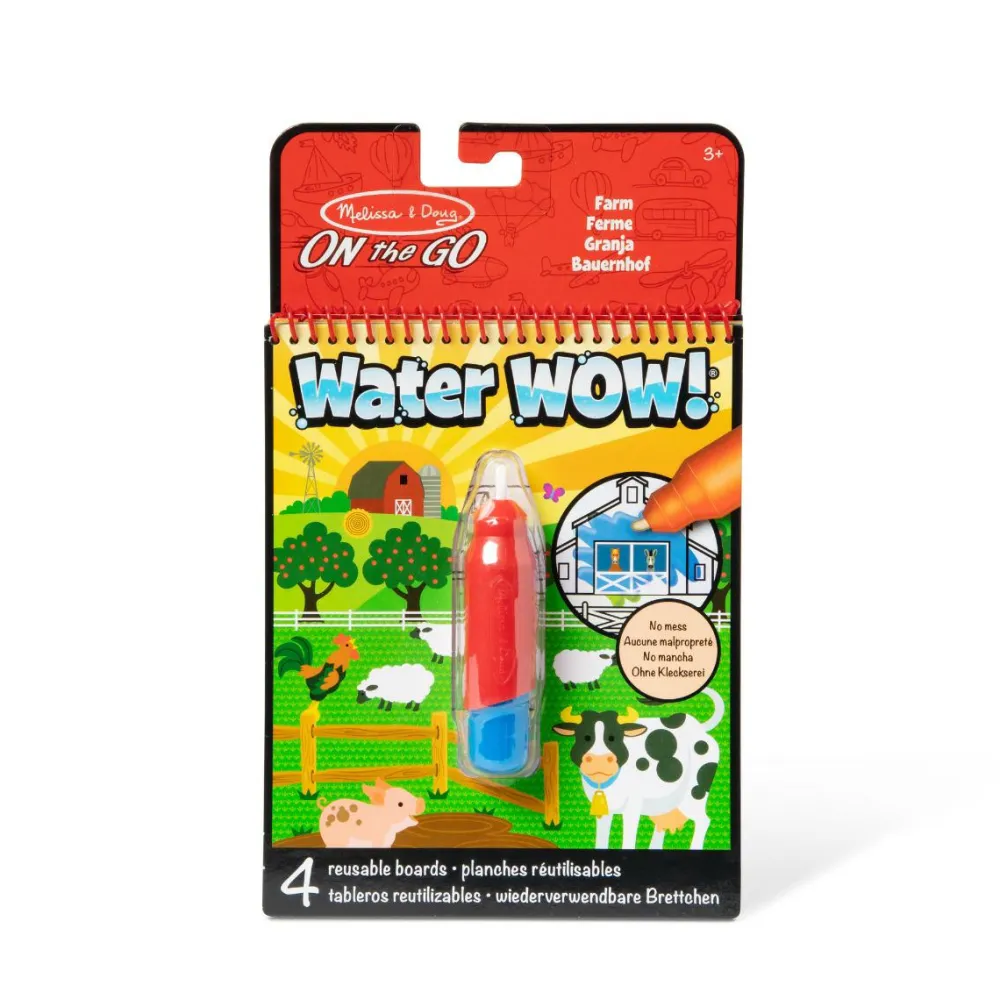 Hot Melissa & Doug Water Wow, Mal med vand - Bondegård