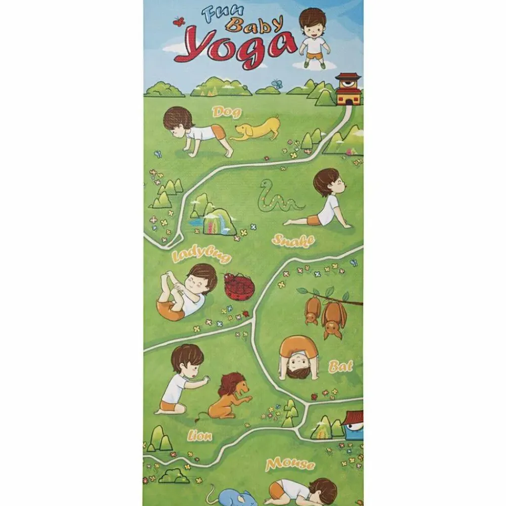 Hot Creativ Company Yogamåtte til børn - 145 x 61 cm, 1 stk